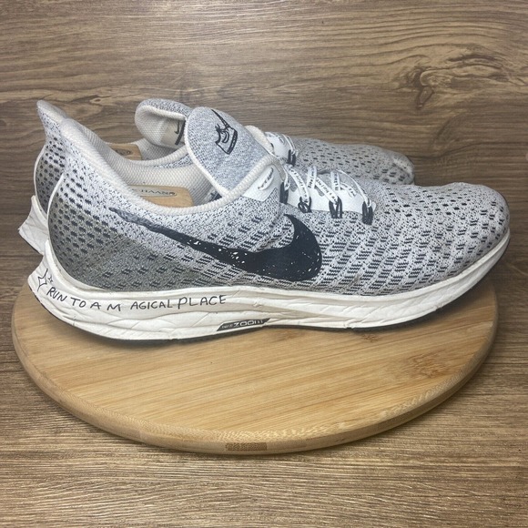 Nike Nathan Bell Air Zoom Pegasus 35 AT9977-101 Gray Running Shoes Men’s Sz 12 - Picture 3 of 11